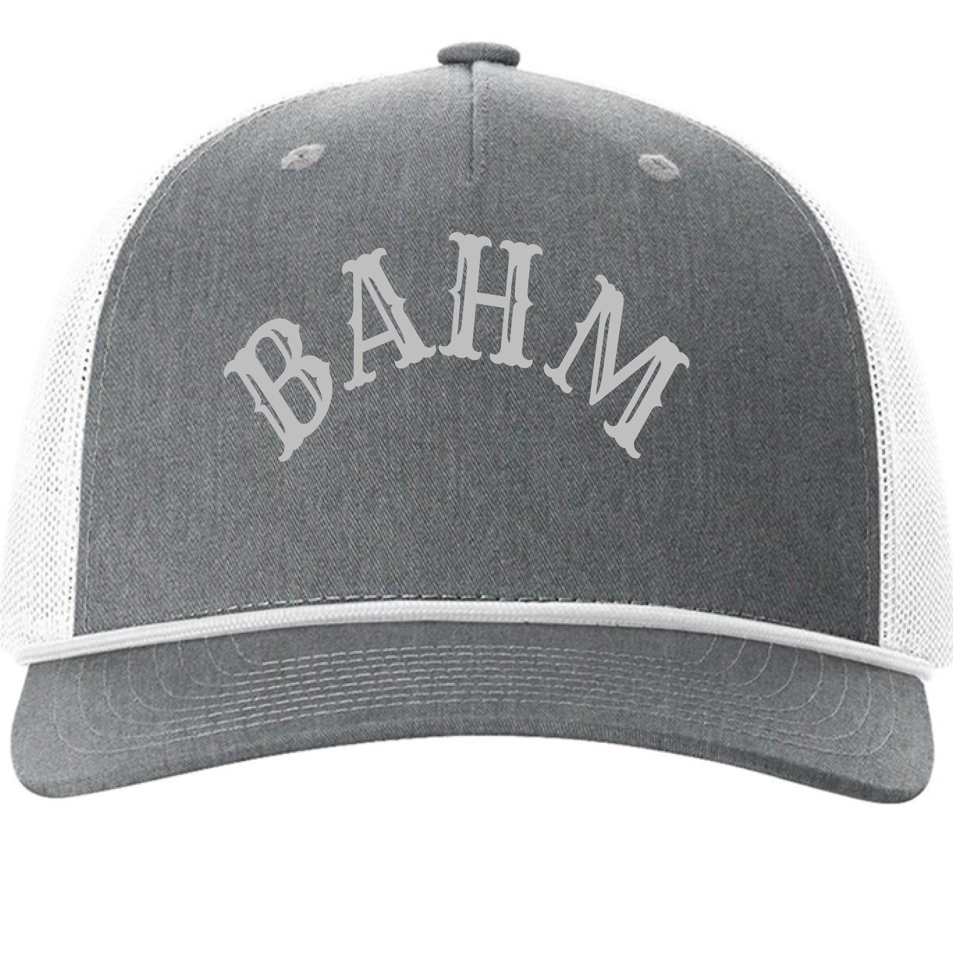 Heather Grey/ White - FRONT