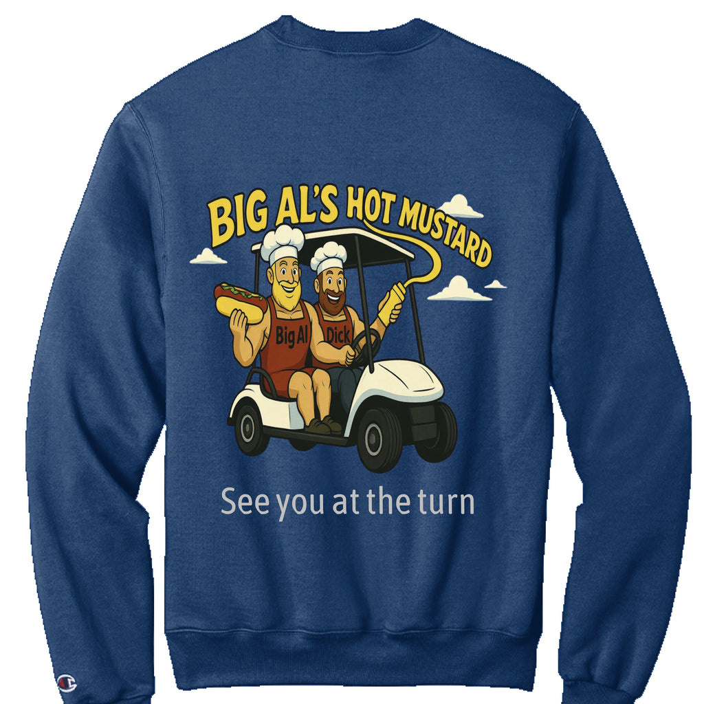 NAVY HEATHER - BACK
