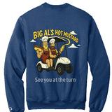 NAVY HEATHER - BACK