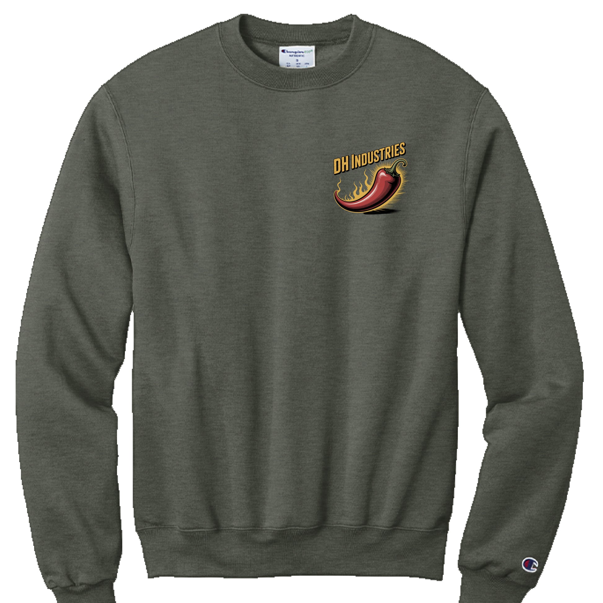 Dark Green Heather - FRONT