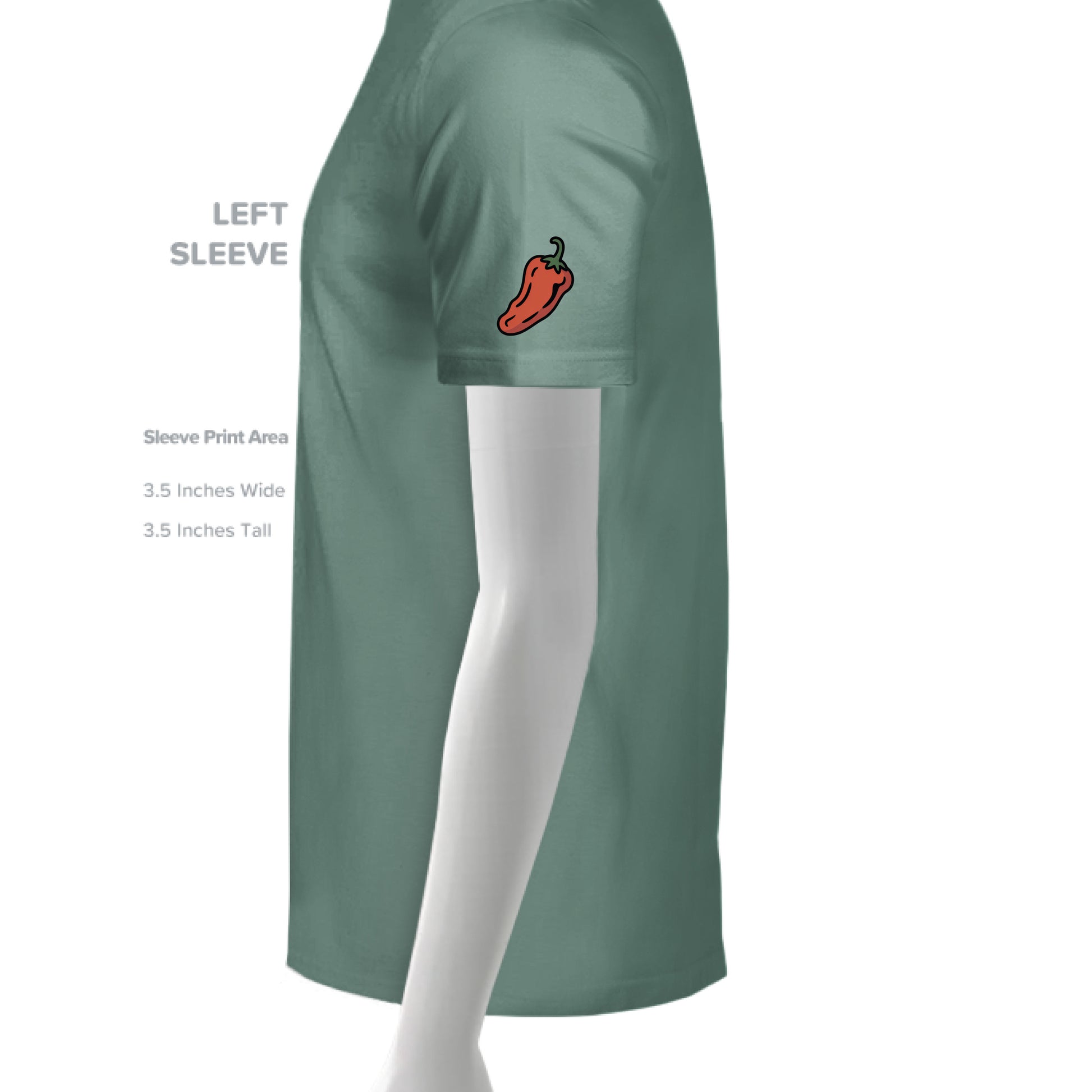 LIGHT GREEN - SLEEVE_LEFT